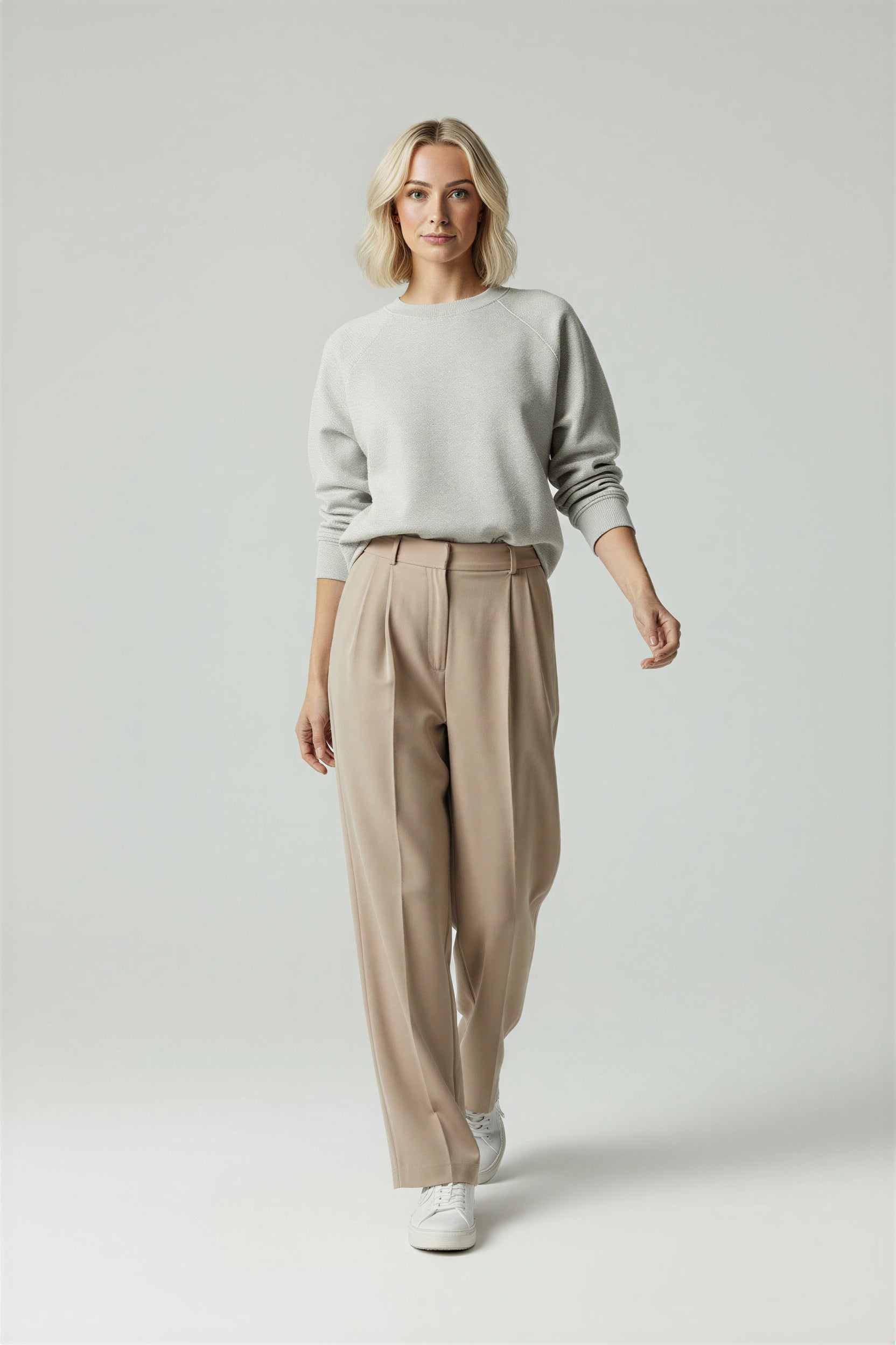 Women's All-Season Relaxed Wide Leg Lounge Trousers Comfortable Elegant Design