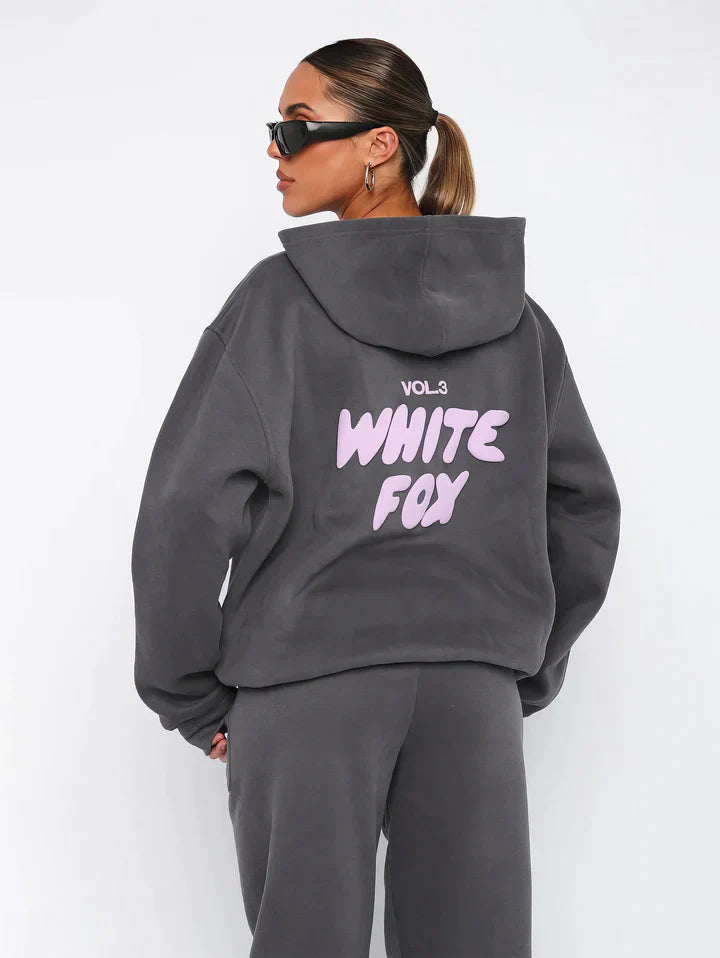 Women’s Hooded Tracksuit Set – Breathable Moisture-Wicking Sportswear for Training and Casual Wear