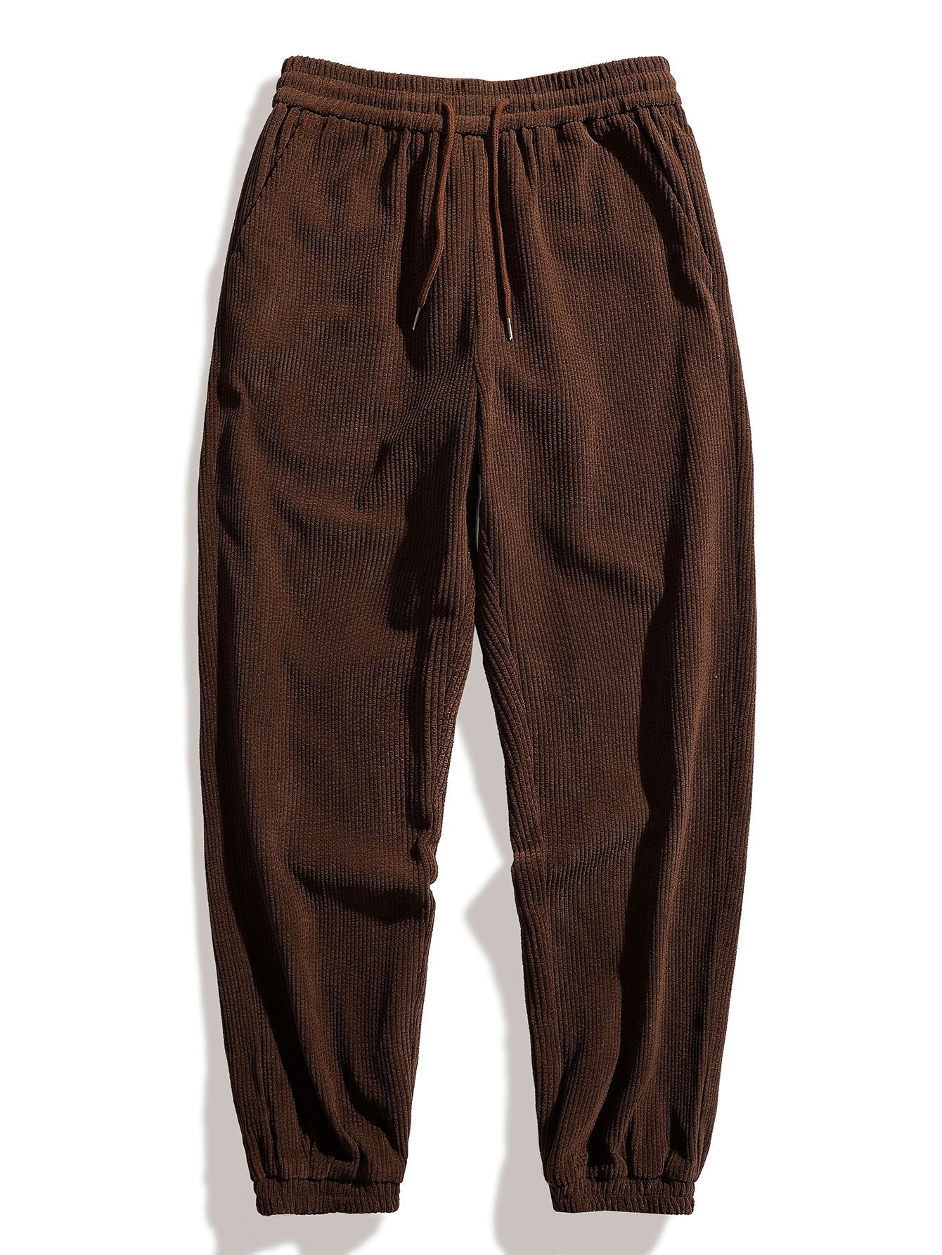 Men’s Corduroy Button Shirt with Jogger Trousers – Relaxed Autumn Co-Ord