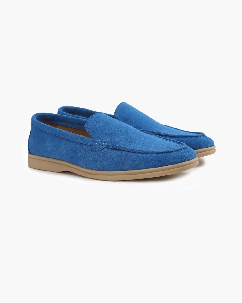 Pantofi bărbătești premium slip-on din piele întoarsă, casual-eleganți