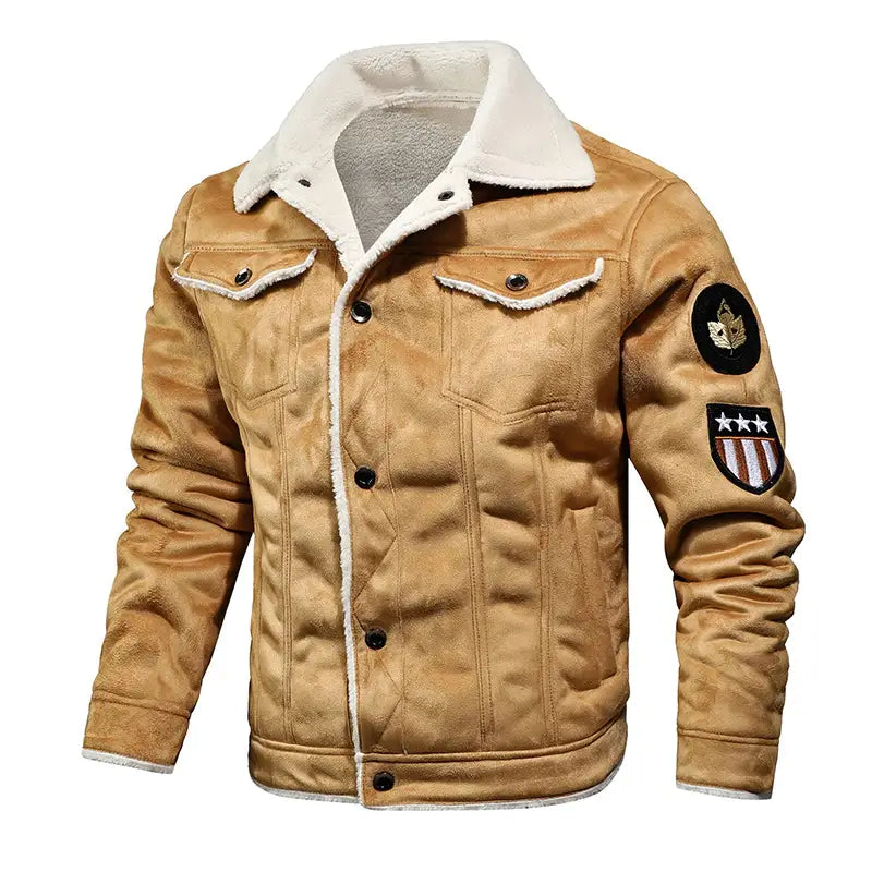 Men’s Leather Jacket – Comfortable Breathable Stylish Versatile Classic Everyday Outerwear Fit