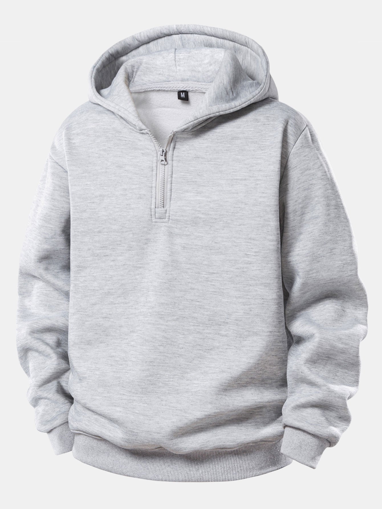 Pánská tepláková souprava s mikinou na zip ke krku – pohodlné jogger kalhoty na cestování a ležérní streetwear