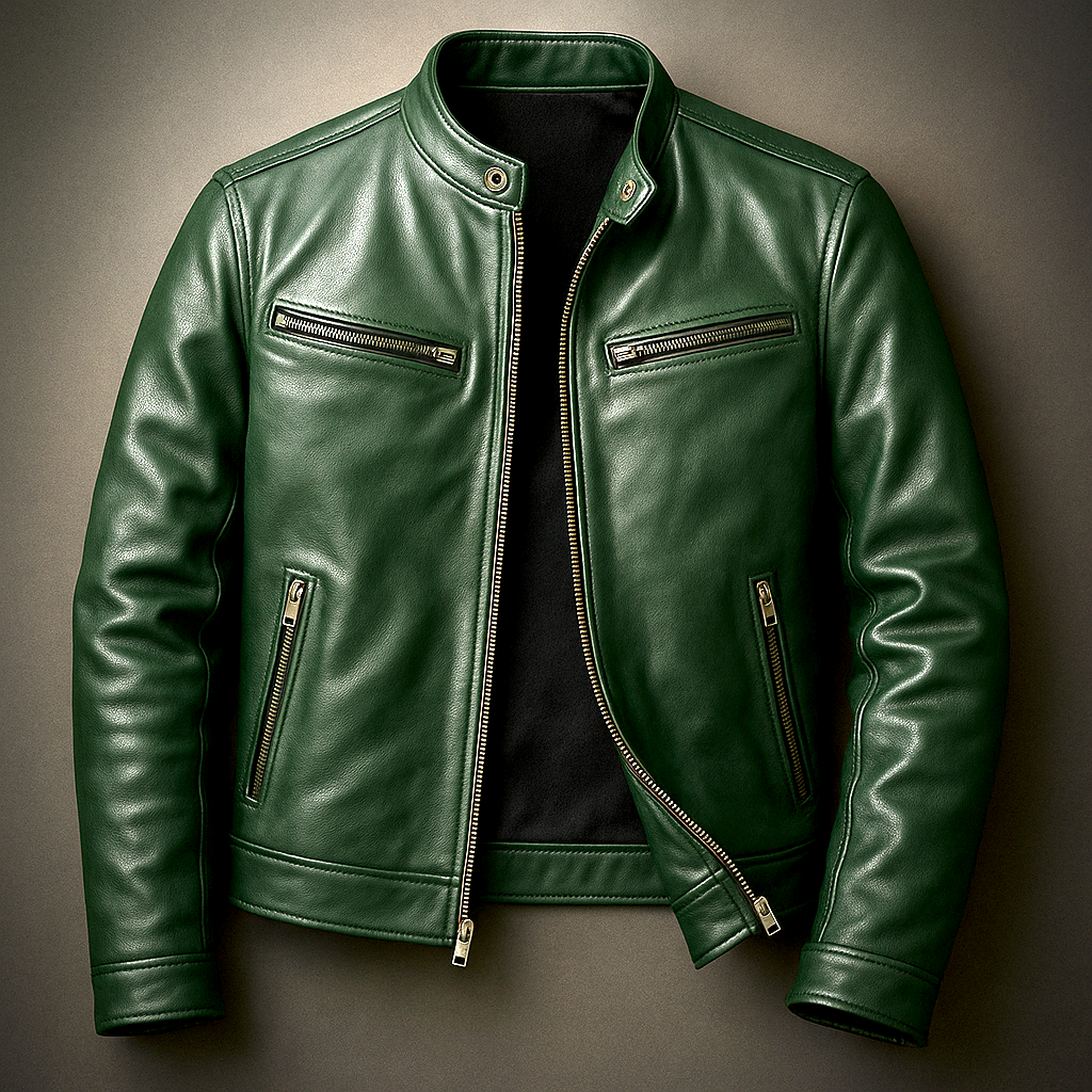 Vintage Leather Jacket for Men – Timeless Style, Premium Craftsmanship, and All-Day Comfort