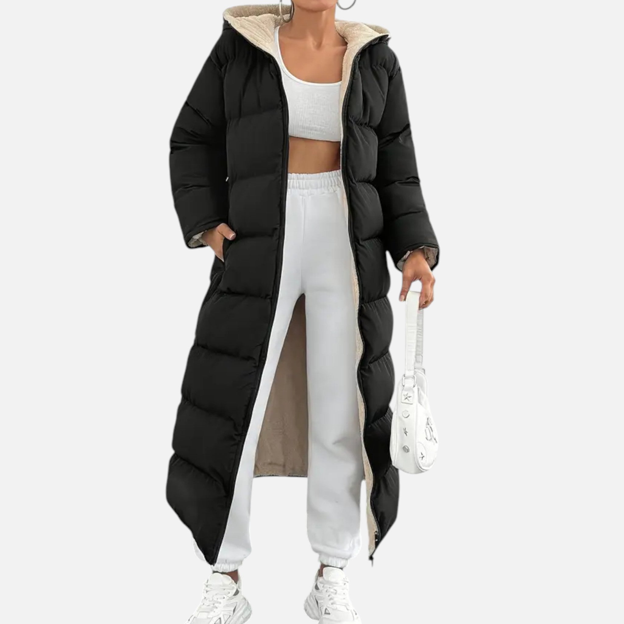 Valmonti | Women’s Elegant Long Puffer Coat