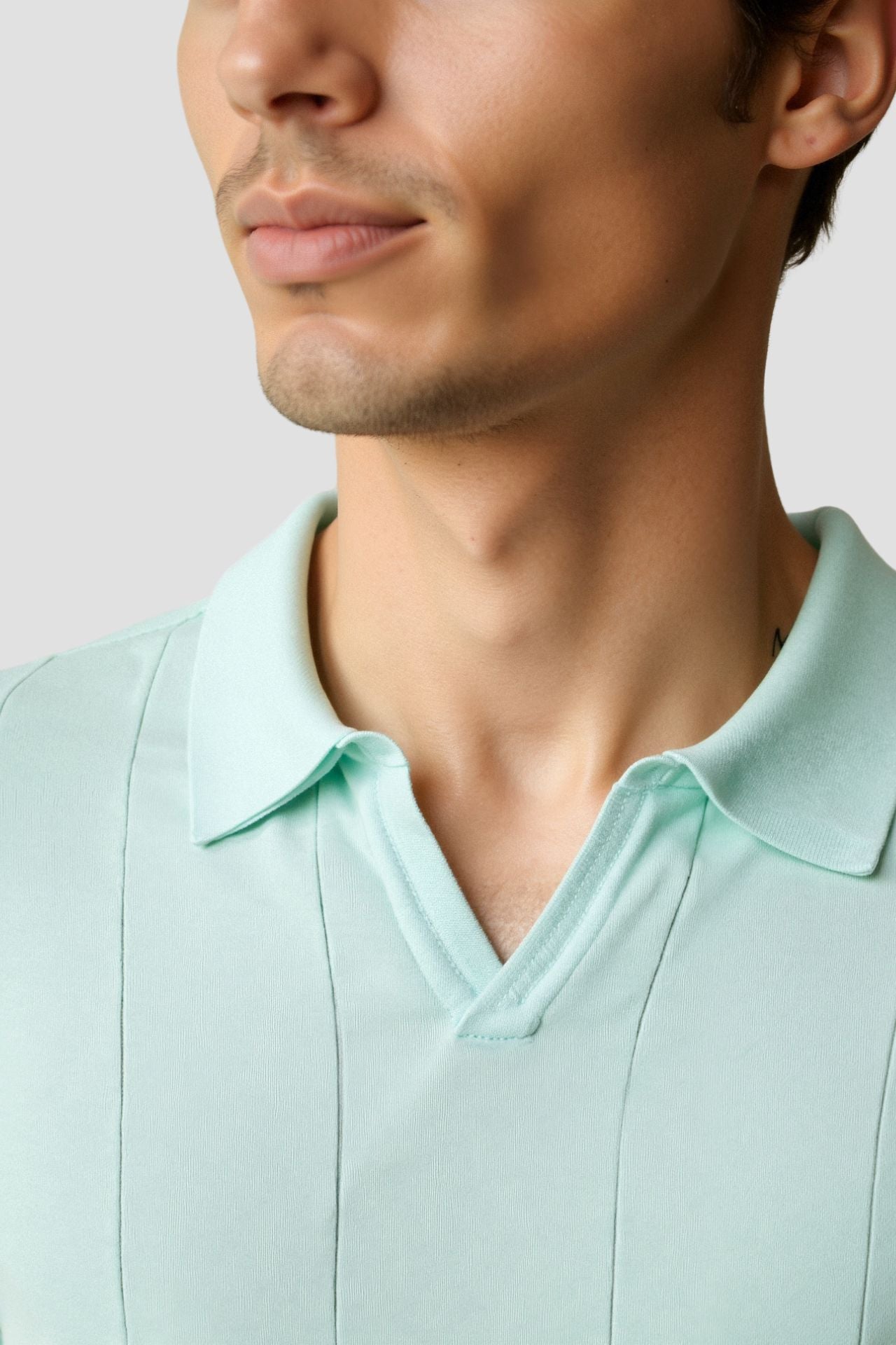 Cămașă Polo Bărbați din Tricot Fin, Lejeră, Smart Casual, de Vară