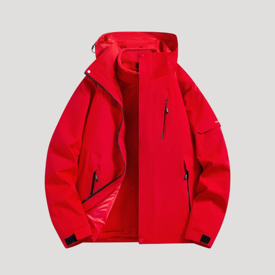 Women’s Waterproof Hooded Windbreaker Jacket – Lightweight Outdoor Layer for Walking and Daily Wear