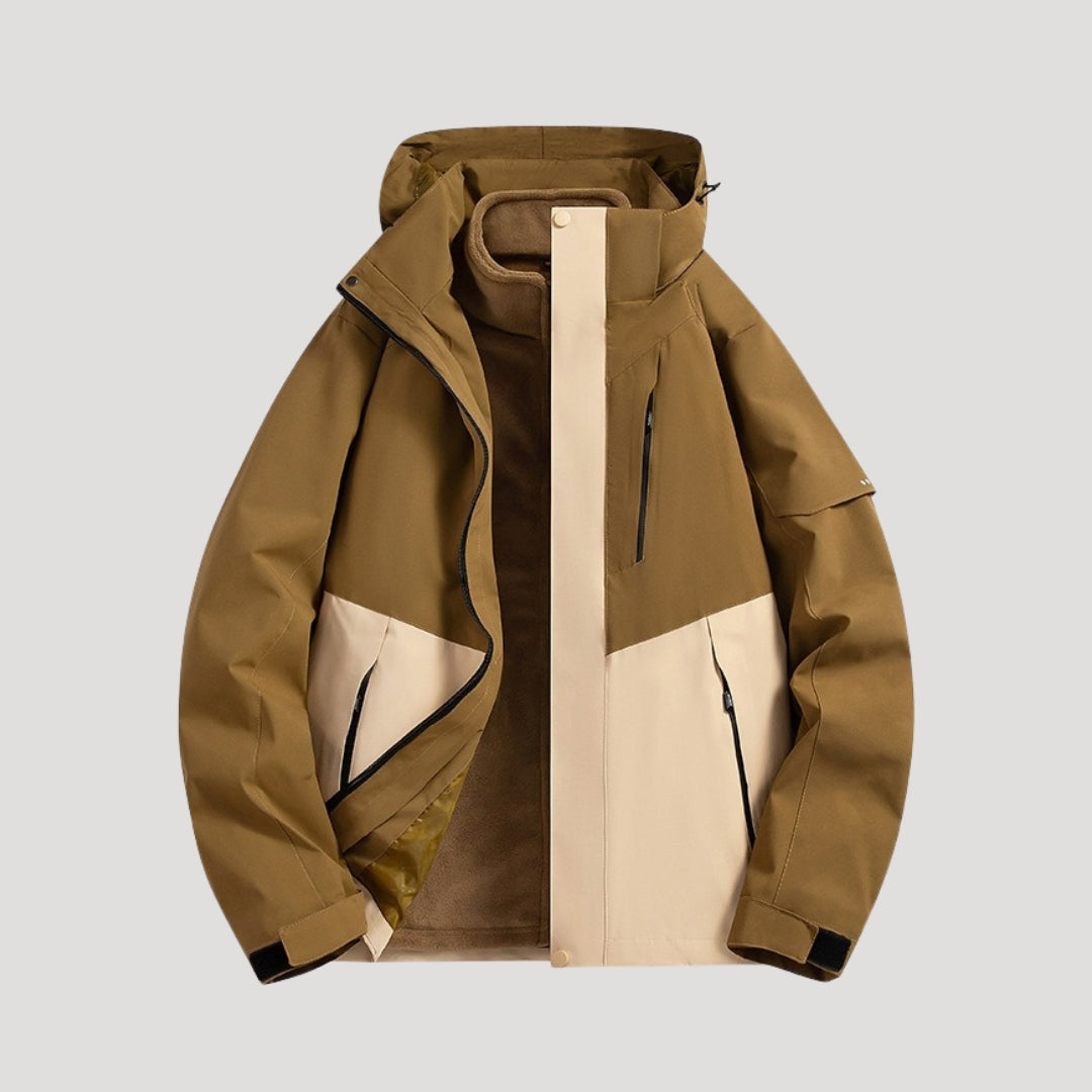Women’s Waterproof Hooded Windbreaker Jacket – Lightweight Outdoor Layer for Walking and Daily Wear