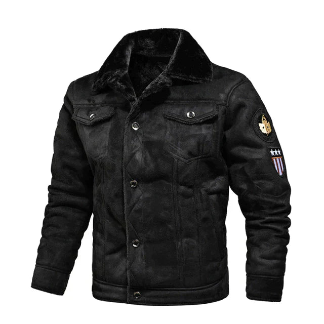 Men’s Leather Jacket – Comfortable Breathable Stylish Versatile Classic Everyday Outerwear Fit