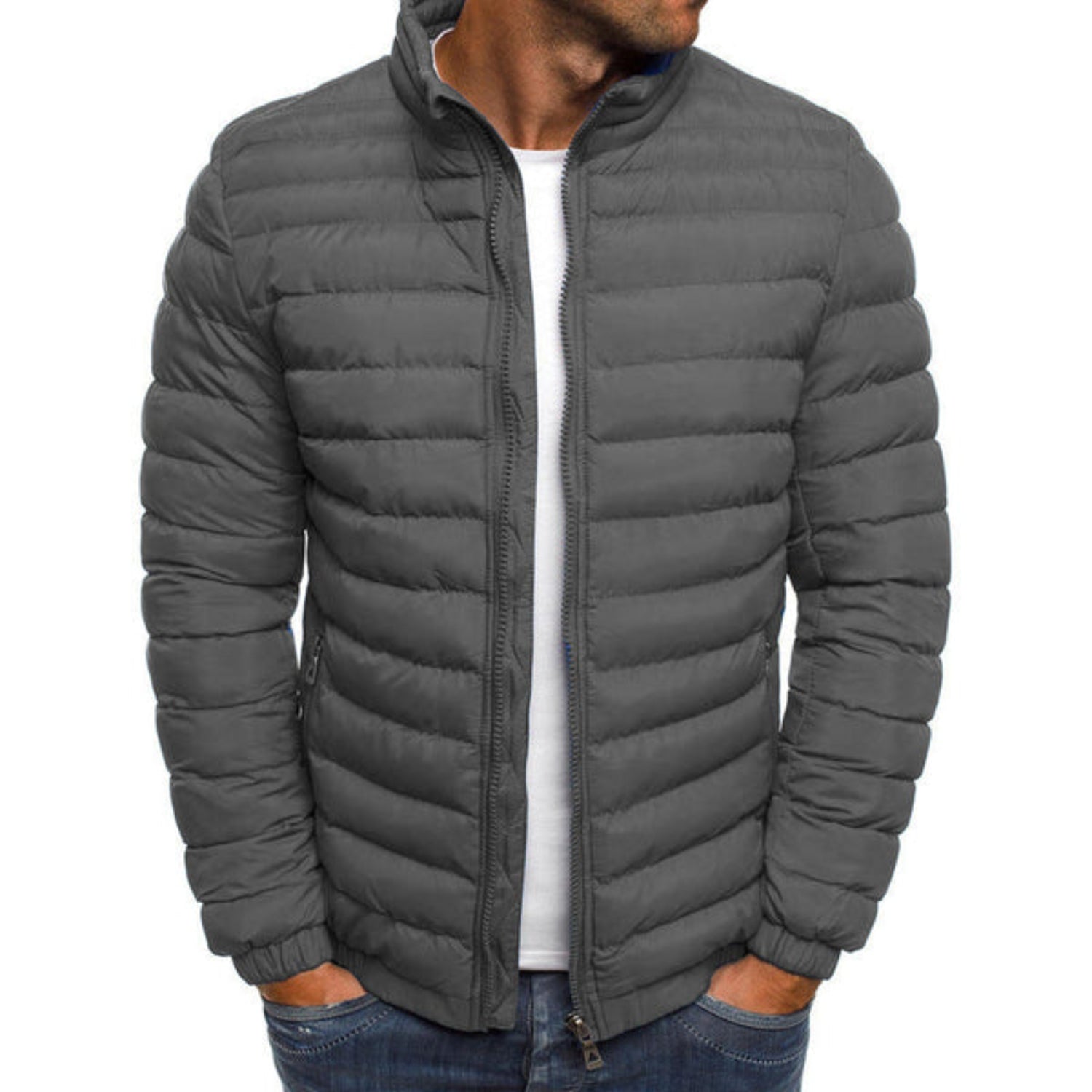 Men’s Lightweight Luxury Summer Jacket – Stylish Breathable Comfortable Modern Casual Outerwear