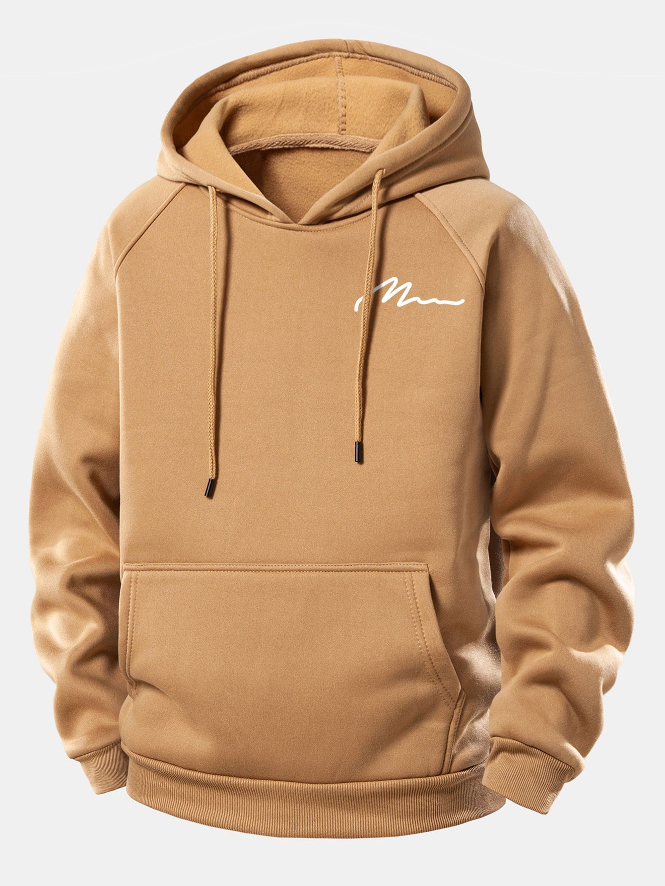 Men’s Pullover Hoodie Tracksuit – Relaxed Polyester Jogger Co-Ord for Everyday Street Style