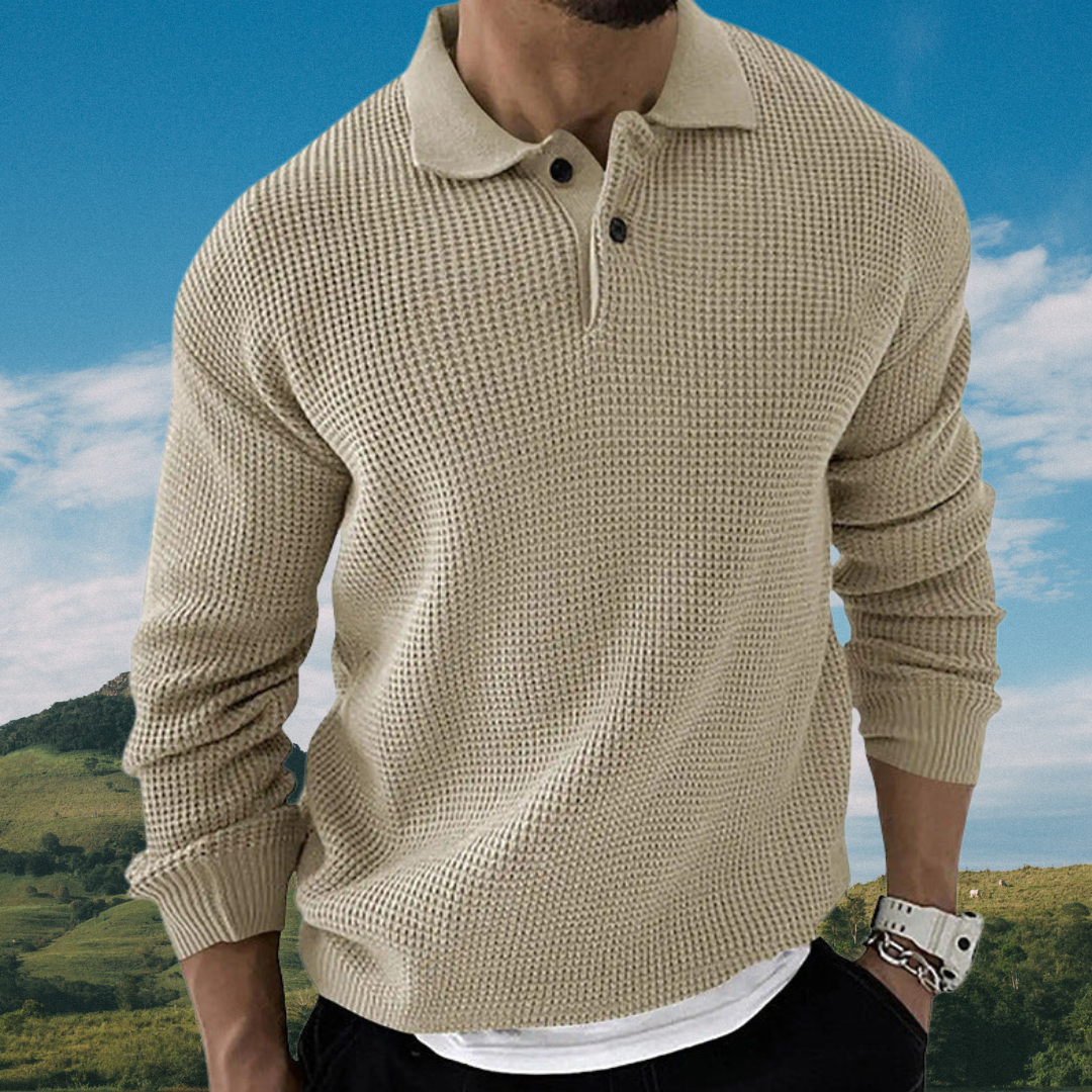 Maglione alla Moda da Uomo in Maglia per Comfort, Uso Quotidiano e Look Versatili