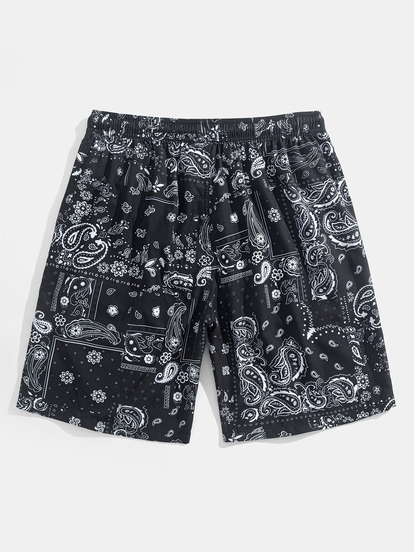Men’s Printed Resort Shirt and Swim Shorts Set – Stretch Summer Beachwear