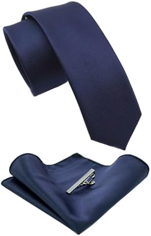 Conjunto de corbata slim para hombre: accesorios coordinados para eventos empresariales y formales