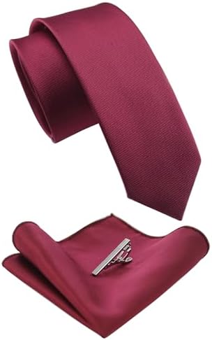 Conjunto de corbata slim para hombre: accesorios coordinados para eventos empresariales y formales