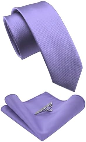 Conjunto de corbata slim para hombre: accesorios coordinados para eventos empresariales y formales