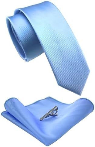 Conjunto de corbata slim para hombre: accesorios coordinados para eventos empresariales y formales