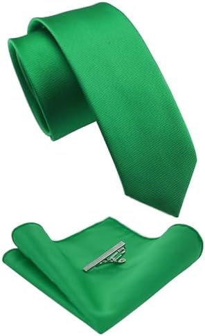 Conjunto de corbata slim para hombre: accesorios coordinados para eventos empresariales y formales