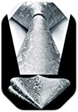 Pánská sada kravat s paisley žakárovým vzorem – elegantní formální doplňky na svatby a společenské události