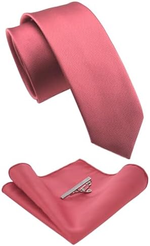 Conjunto de corbata slim para hombre: accesorios coordinados para eventos empresariales y formales