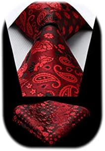 Pánská sada květované paisley kravaty – elegantní formální doplněk na svatby a společenské události