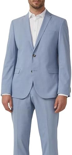 Men’s Fine-Weave Two-Piece Suit – Refined Tailoring for Business and Formal Events
