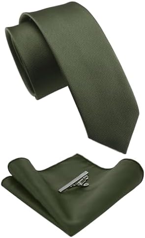 Conjunto de corbata slim para hombre: accesorios coordinados para eventos empresariales y formales