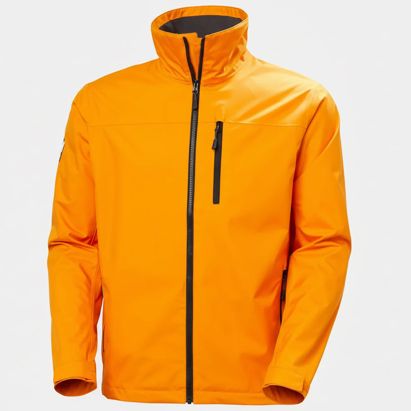 Men’s Waterproof Outdoor Jacket – Windproof Breathable 2-Layer Crew Coat for Travel, Hiking & Daily Wear