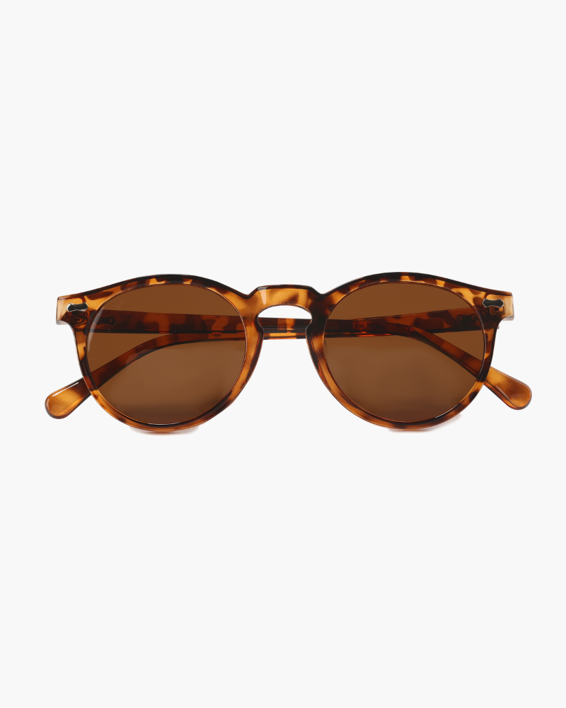 Gafas de sol polarizadas para hombre con montura redonda