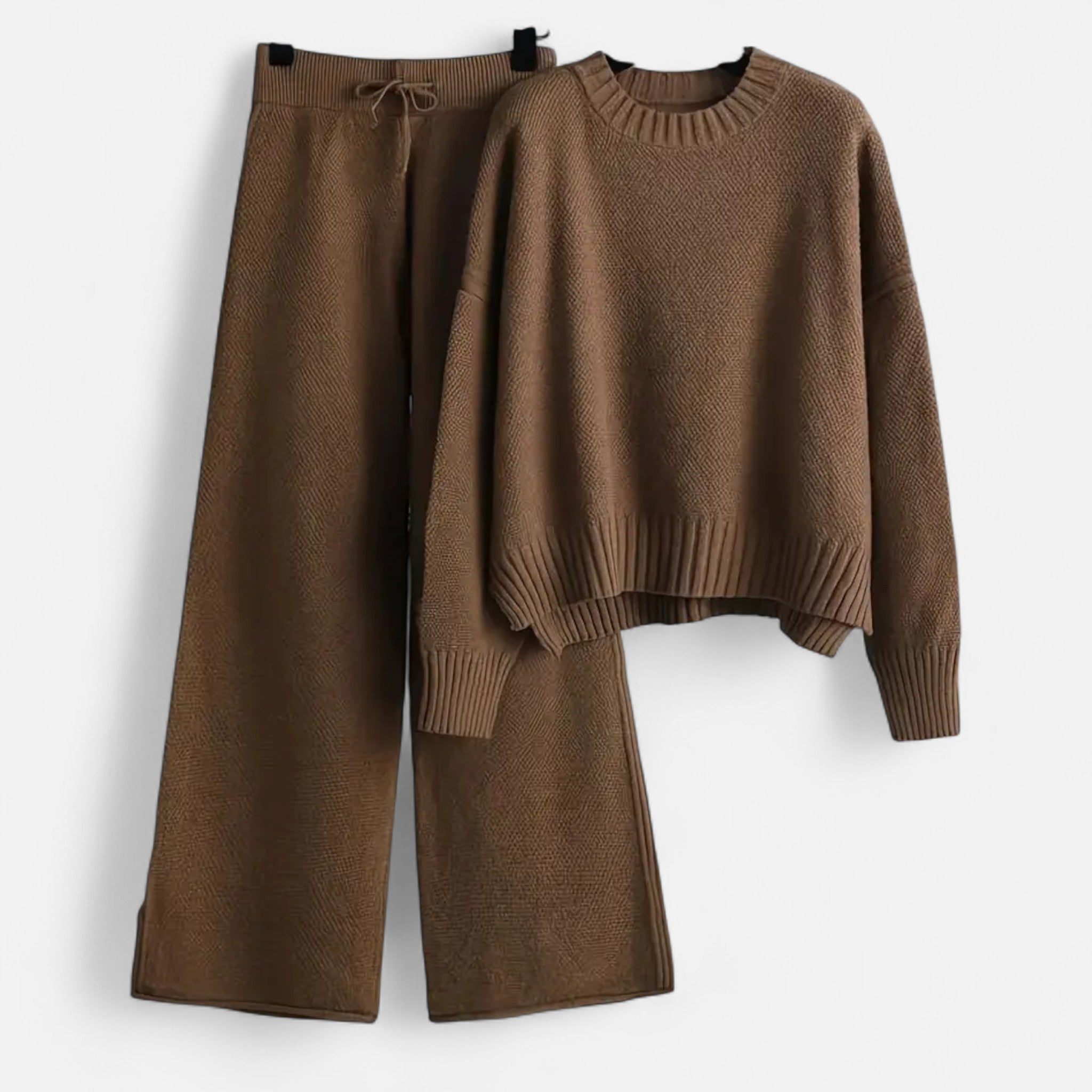 Valmonti | Women’s Wool Blend Sweater & Pants Set