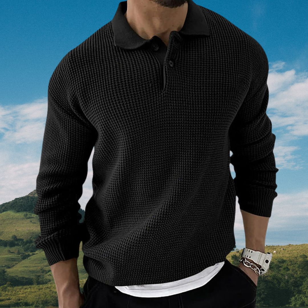 Maglione alla Moda da Uomo in Maglia per Comfort, Uso Quotidiano e Look Versatili