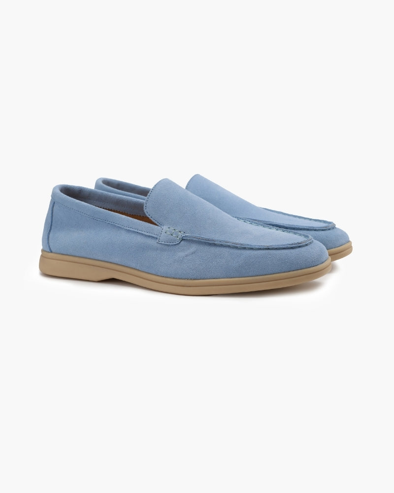 Pantofi bărbătești premium slip-on din piele întoarsă, casual-eleganți