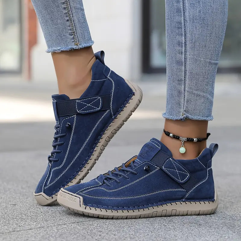 Women’s Orthopedic Leather Sneakers Everyday Comfort