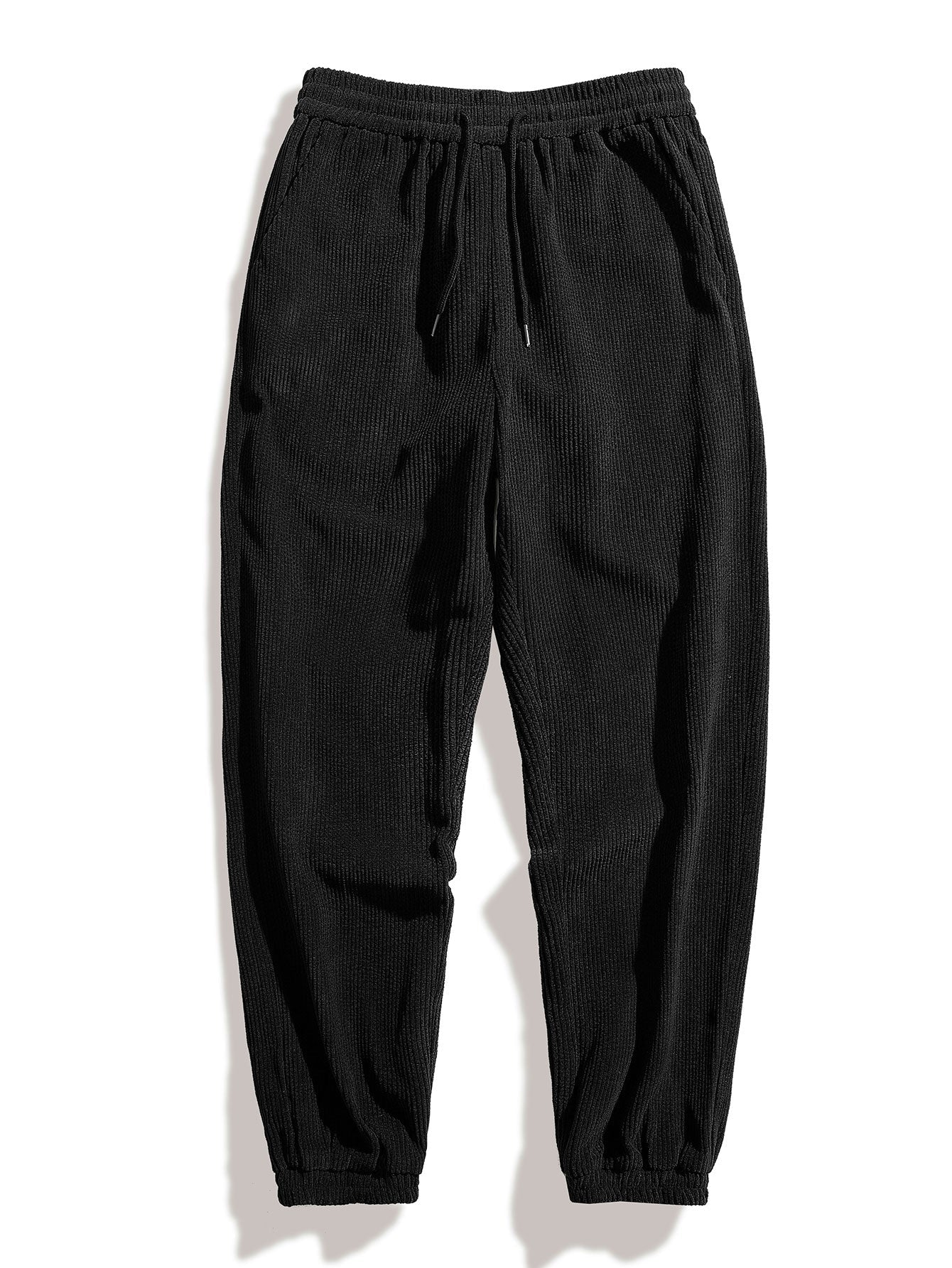 Men’s Corduroy Button Shirt with Jogger Trousers – Relaxed Autumn Co-Ord