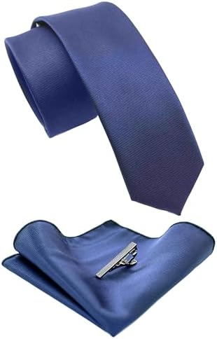 Conjunto de corbata slim para hombre: accesorios coordinados para eventos empresariales y formales