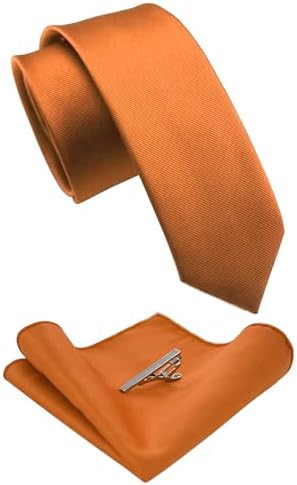 Conjunto de corbata slim para hombre: accesorios coordinados para eventos empresariales y formales