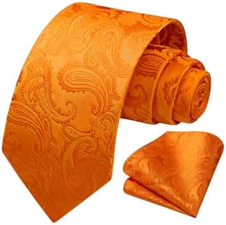 Pánská sada květované paisley kravaty – elegantní formální doplněk na svatby a společenské události