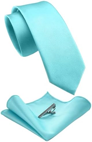 Conjunto de corbata slim para hombre: accesorios coordinados para eventos empresariales y formales