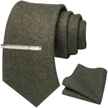 Krawattenset aus Kaschmir und Wolle für Herren – Strukturierte Accessoires für elegante Schneiderkunst
