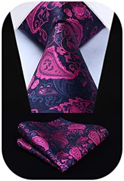 Pánská sada květované paisley kravaty – elegantní formální doplněk na svatby a společenské události