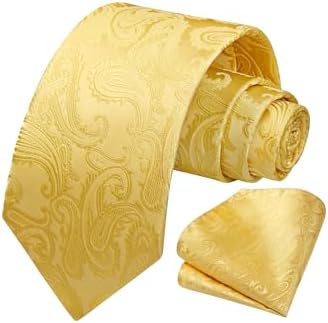 Pánská sada květované paisley kravaty – elegantní formální doplněk na svatby a společenské události