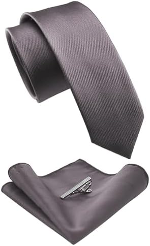 Conjunto de corbata slim para hombre: accesorios coordinados para eventos empresariales y formales