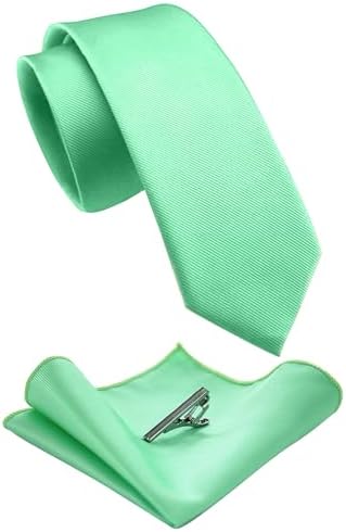Conjunto de corbata slim para hombre: accesorios coordinados para eventos empresariales y formales