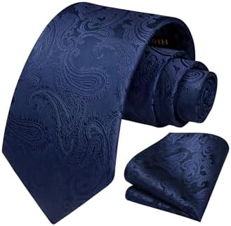 Pánská sada květované paisley kravaty – elegantní formální doplněk na svatby a společenské události