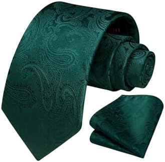 Pánská sada květované paisley kravaty – elegantní formální doplněk na svatby a společenské události