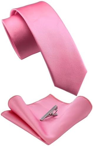 Conjunto de corbata slim para hombre: accesorios coordinados para eventos empresariales y formales