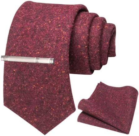 Krawattenset aus Kaschmir und Wolle für Herren – Strukturierte Accessoires für elegante Schneiderkunst