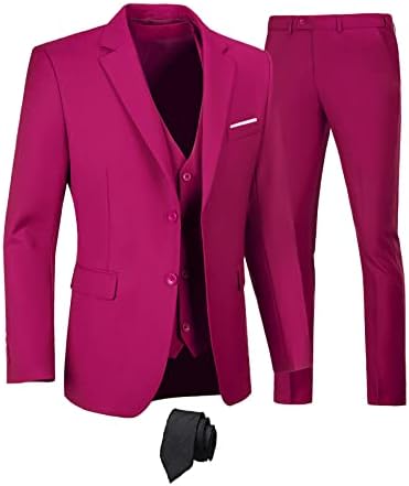 Men’s Three-Piece Wedding Suit – Sleek Tailored Set for Business and Formal Events