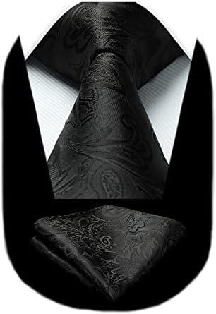Pánská sada květované paisley kravaty – elegantní formální doplněk na svatby a společenské události