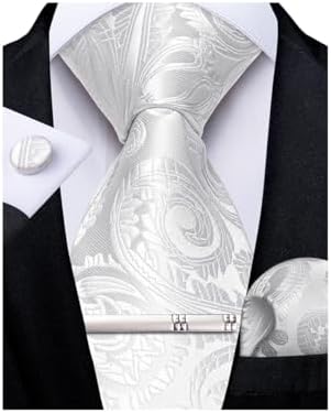 Men’s Paisley Formal Tie Set – Refined Accessories for Weddings and Special Events