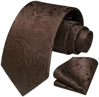 Pánská sada květované paisley kravaty – elegantní formální doplněk na svatby a společenské události